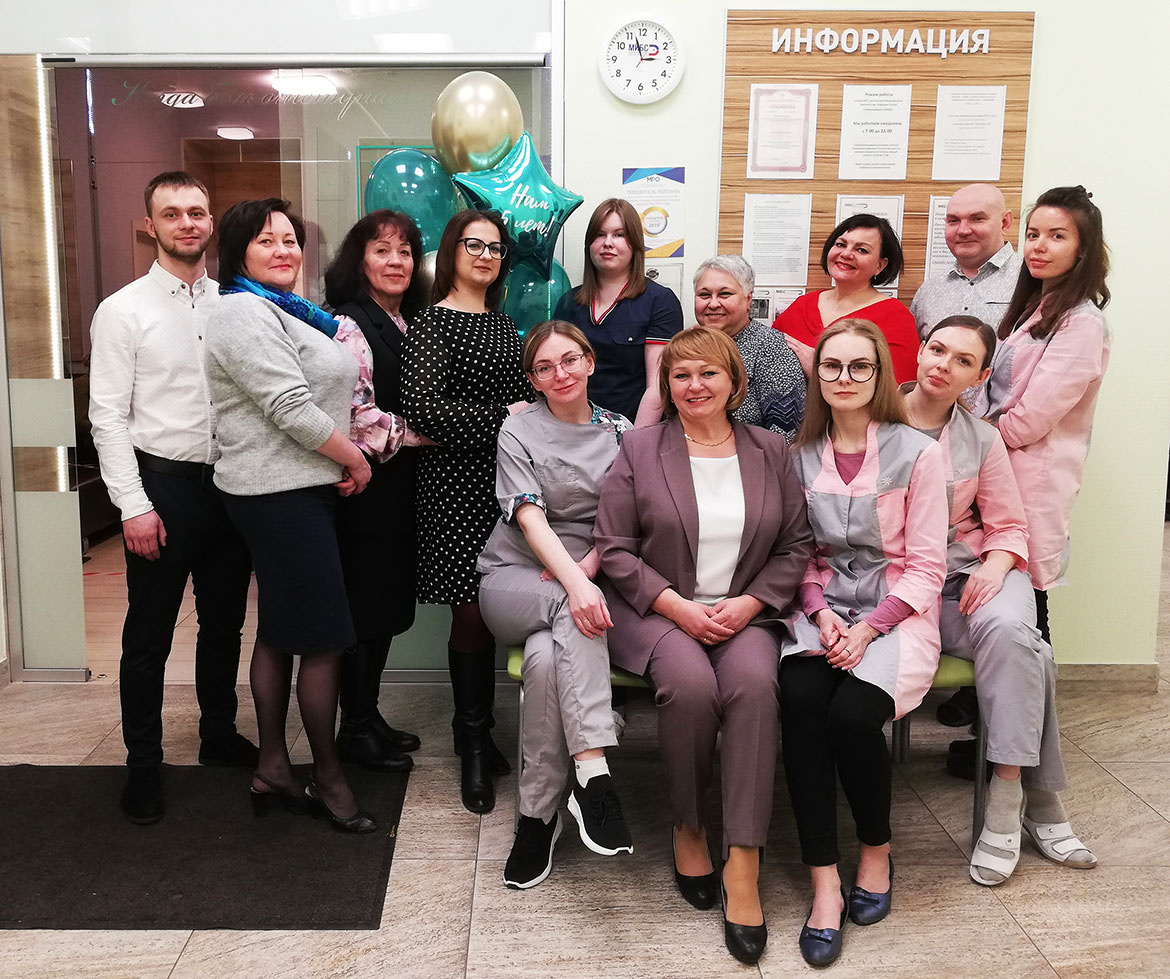 Команда Центра магнитно-резонансной томографии (МРТ) МИБС празднует пять лет работы в Петрозаводске